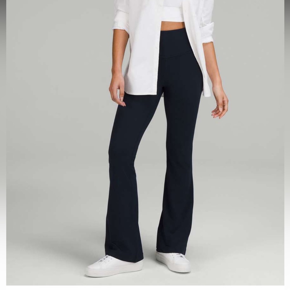 Lululemon Athletica Dark Blue Flare Pants